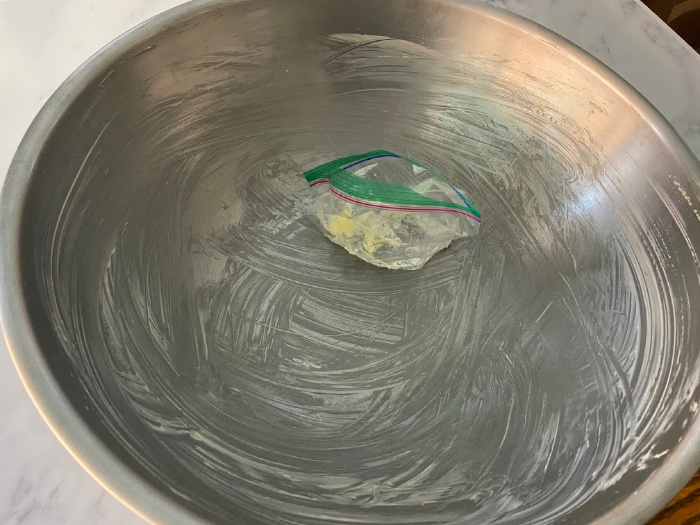 Butter the Large Silver Bowl