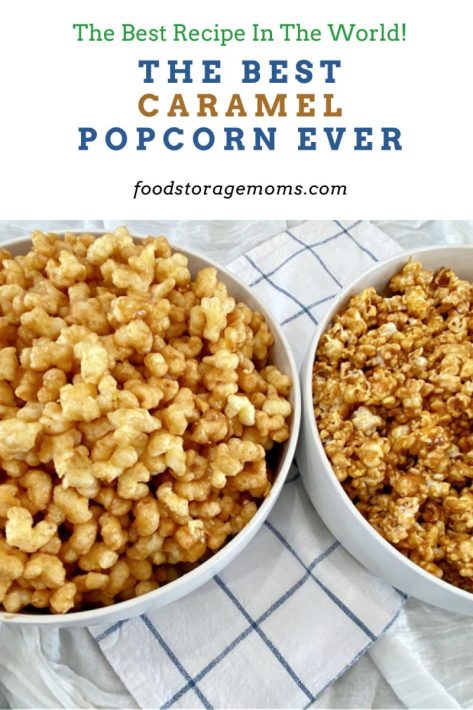 The Best Caramel Popcorn Ever