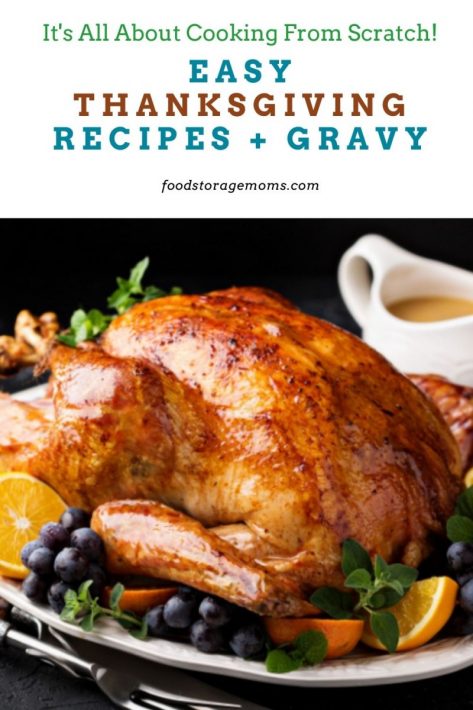 Easy Thanksgiving Recipes + Gravy