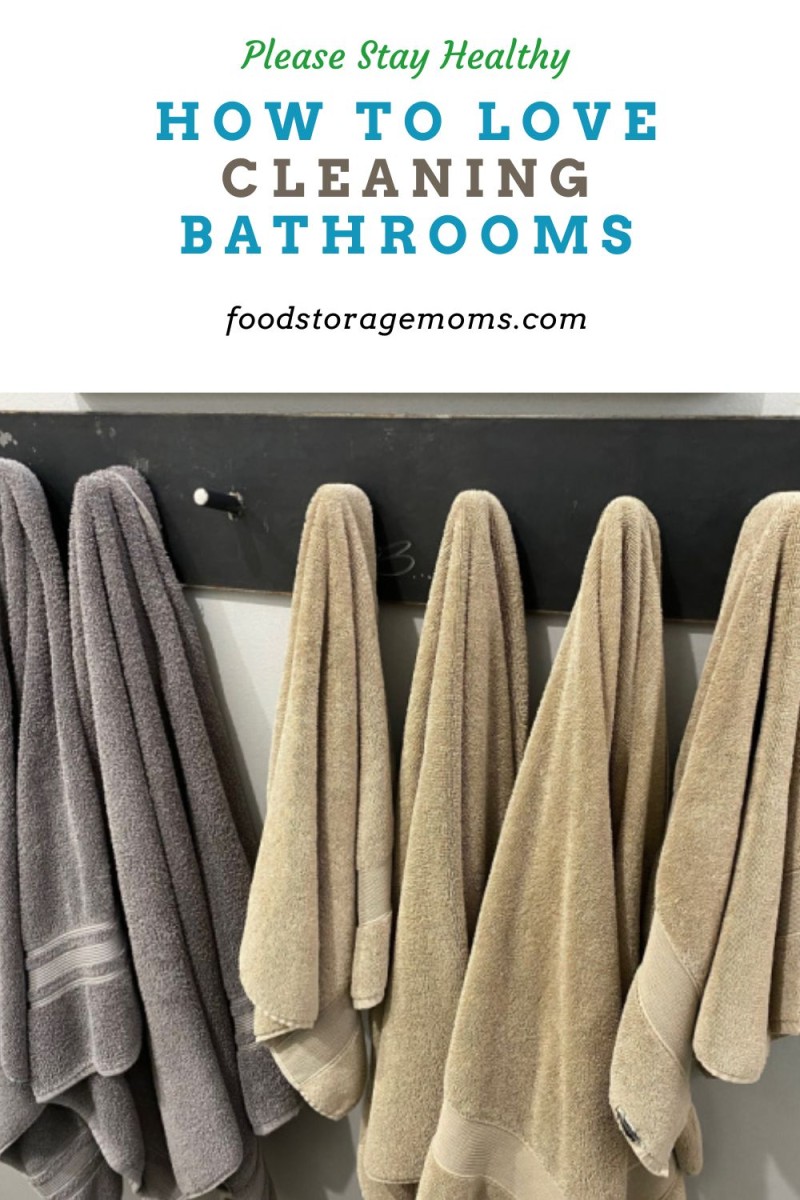 How To Love Cleaning Bathrooms