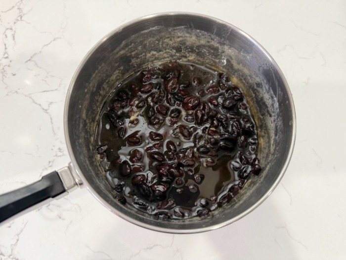 Raisin Filled Cookies Cooked Filling