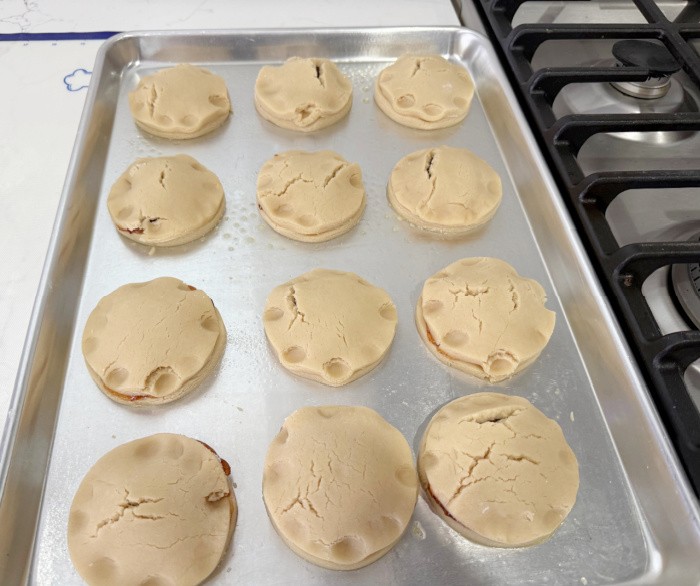 Raisin Filled Cookies Ready To Bake