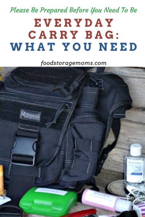 Everyday Carry Bag-What You Need