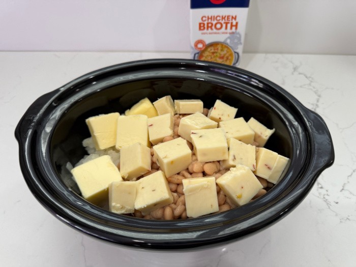 White Chili Add The Jalapeno Cheese