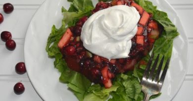 Fresh Cranberry Salad Recipe