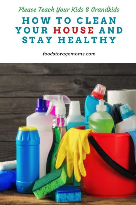 How To Clean Your House And Stay Healthy