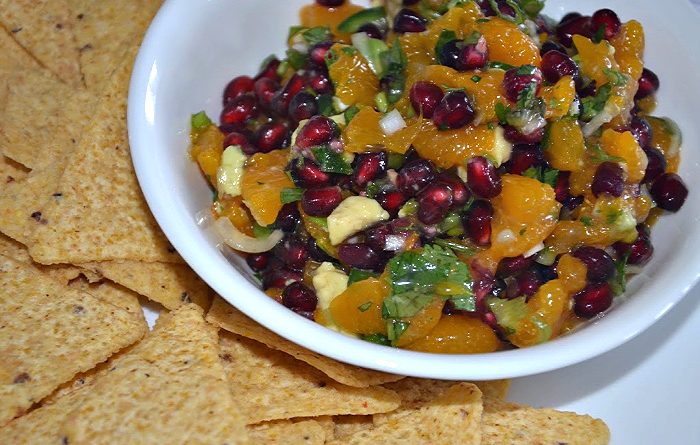 Pomegranate Avocado Salsa