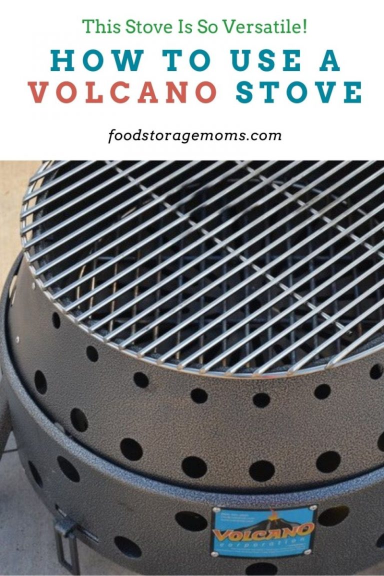How To Use A Volcano Stove Food Storage Moms