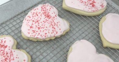 Sour Cream Cookies on a Rack