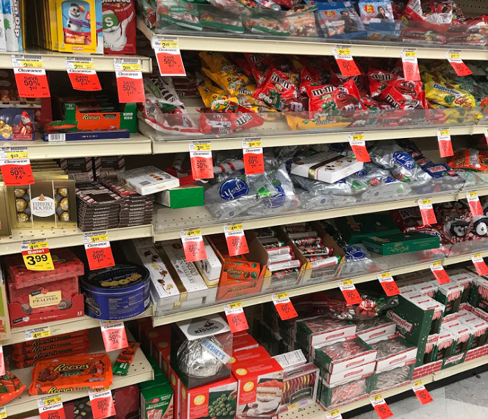 Candy is a great item to stock up on this month