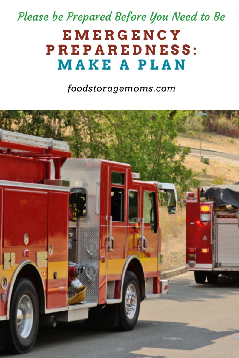 Emergency Preparedness-Make A Plan
