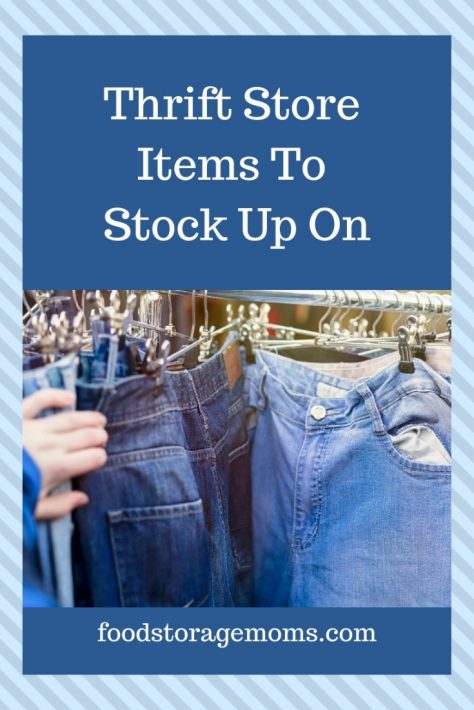 Thrift Store Items To Stock Up On 