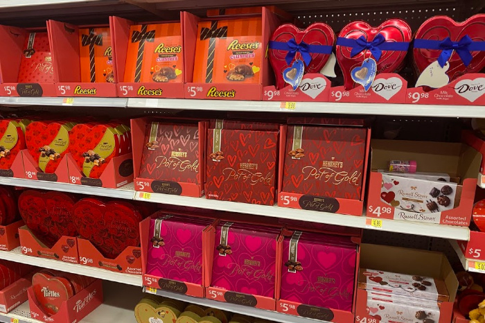 February Valentine's Day Candy