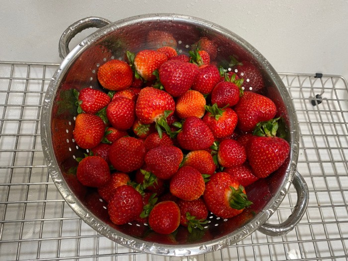 Wash the Strawberries