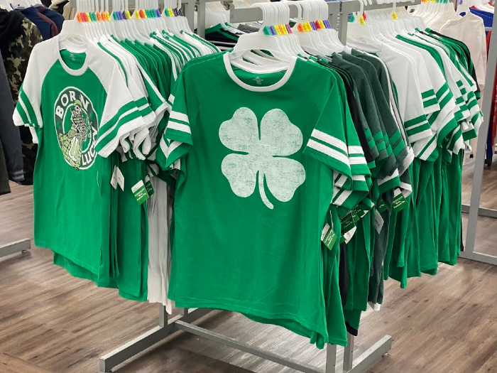 St. Patrick's Day shirts on sale