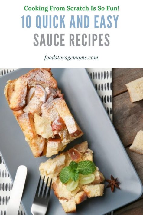 10 Quick And Easy Sauce Recipes