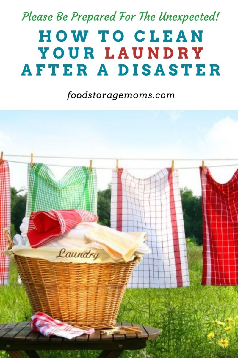 How To Clean Your Laundry After A Disaster
