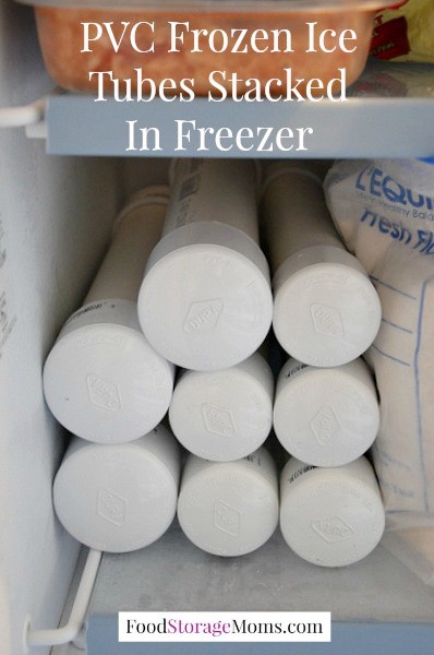 Place PVC Tubes in Freezer