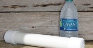 DIY PVC Frozen Ice Containers For Emergencies