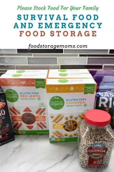 Survival Food & Emergency Food Storage