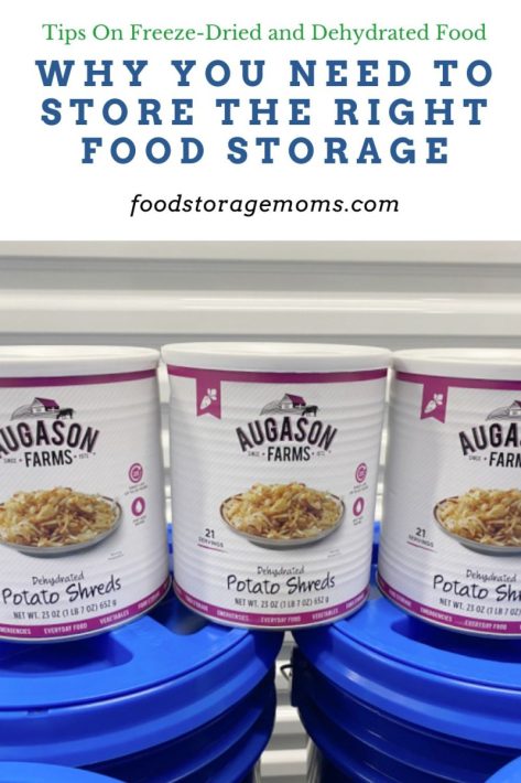 Why You Need To Store The Right Food Storage