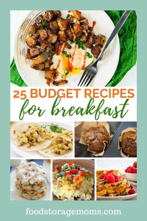 25 Budget Recipes For Breakfast - Food Storage Moms