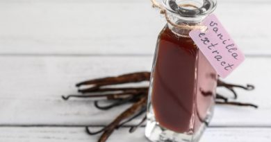 Vanilla Extract with vanilla beans