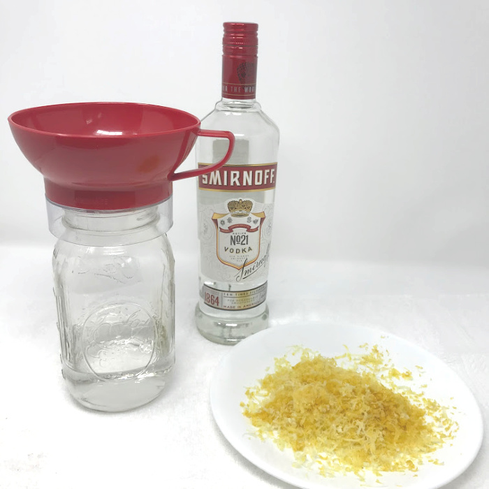 Homemade Lemon Extract