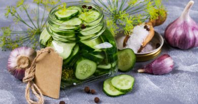 Quick Pickled Cucumbers