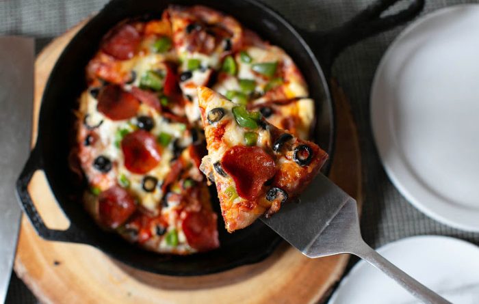 Cast-Iron Pizza
