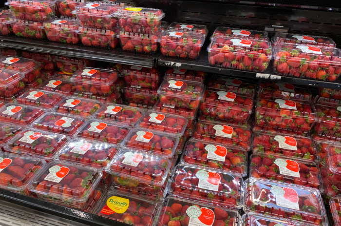 Strawberries on Sale