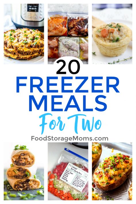 Simple Freezer Meals For Two People - Food Storage Moms