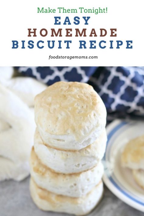 Easy Homemade Biscuit Recipe