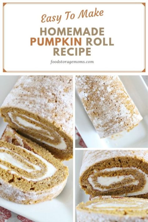 Homemade Pumpkin Roll Recipe 