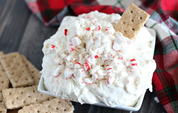 Peppermint French Vanilla Cake Mix Dip
