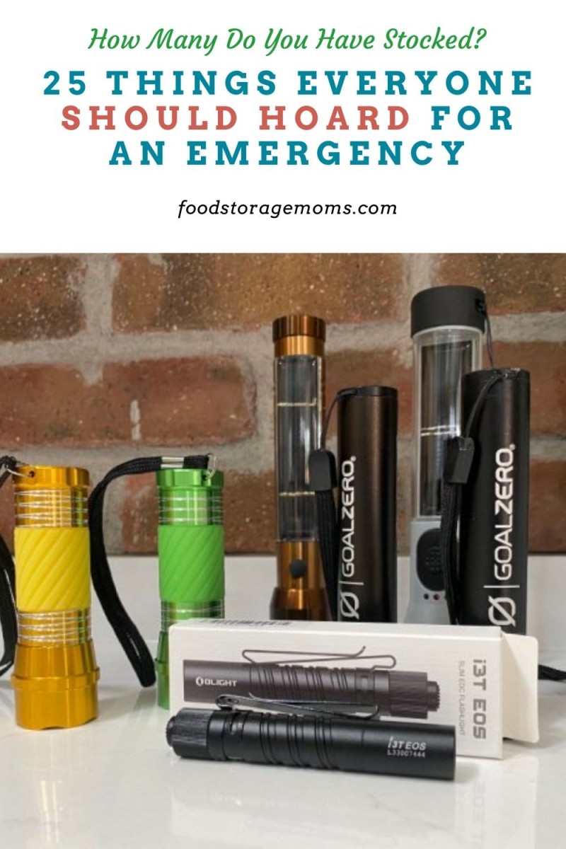 25 Things Everyone Should Hoard for an Emergency