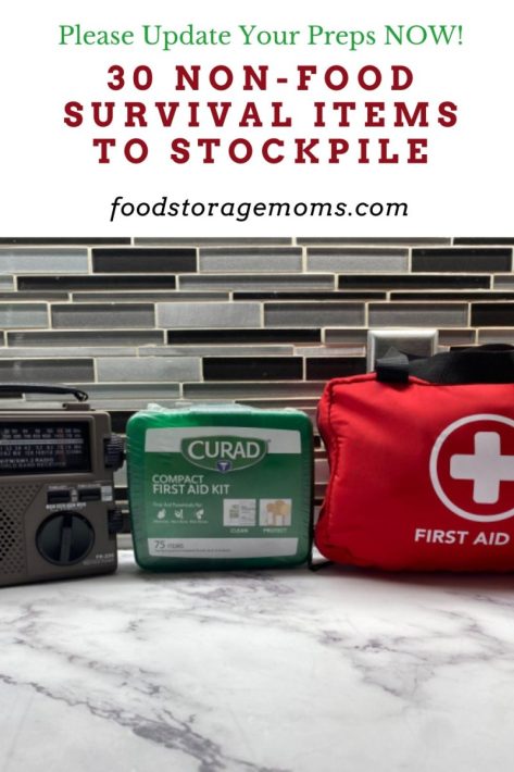 30 Non-Food Survival Items To Stockpile