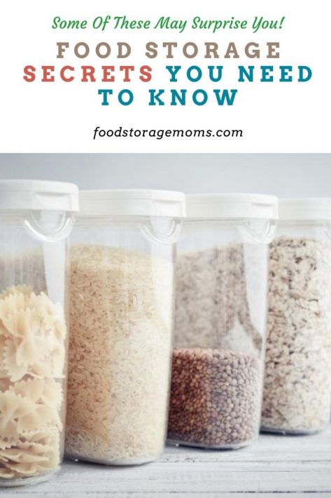Food Storage Secrets You Need To Know