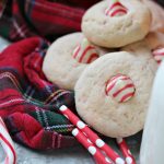 Candy Cane Kiss Sugar Cookies Recipe