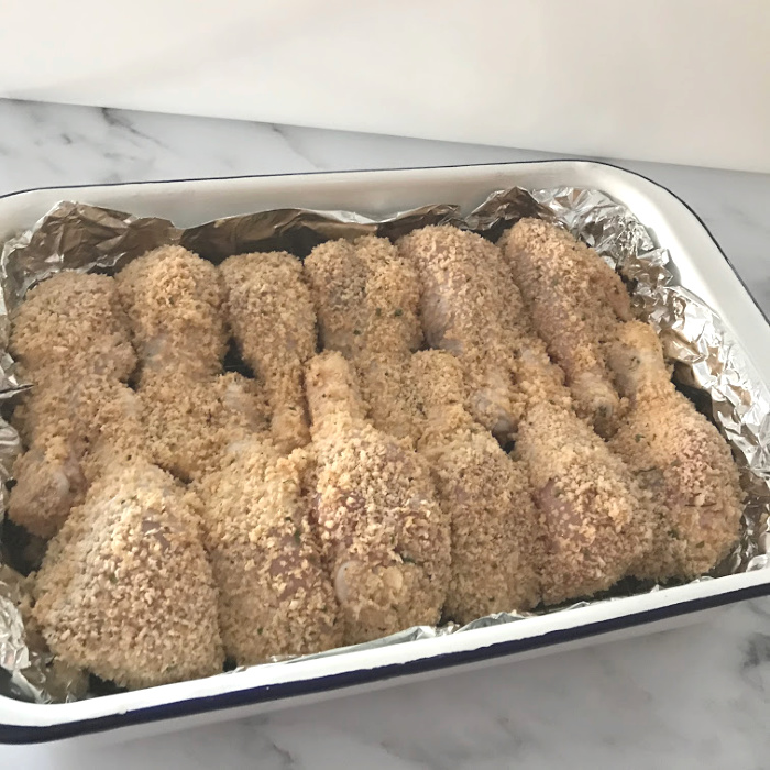 Classic Oven Fried Chicken Legs