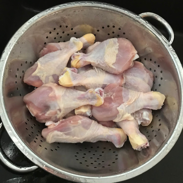 Washing Raw Chicken To Bake