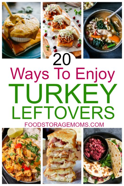 20 Ways To Enjoy Turkey Leftovers