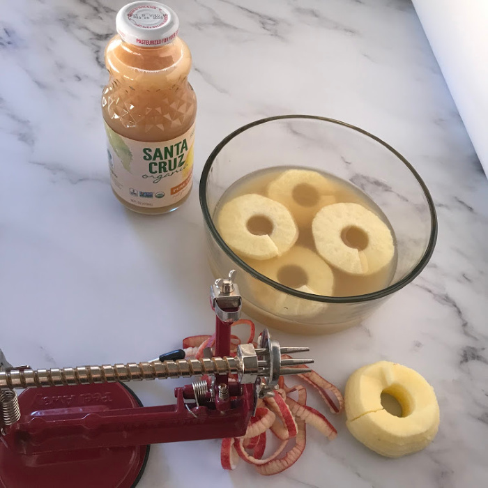 Dehydrating Apples