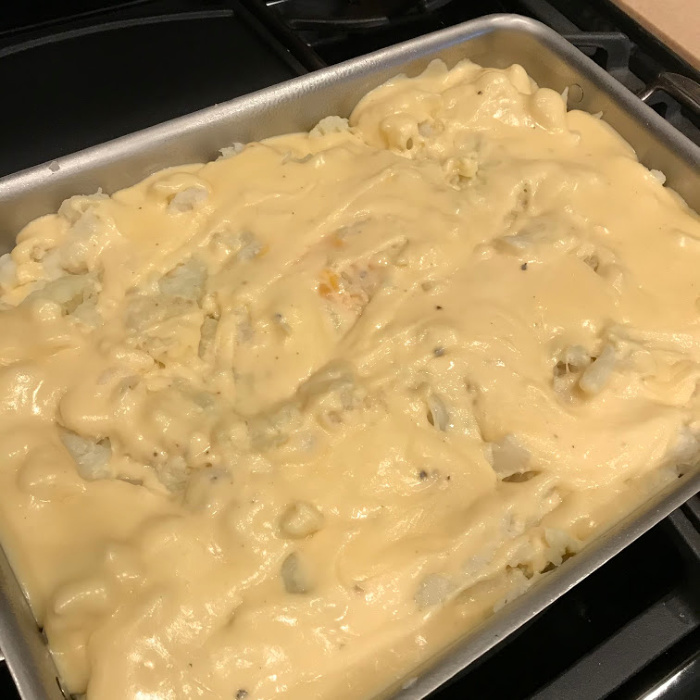 Cheesy Cauliflower Casserole 