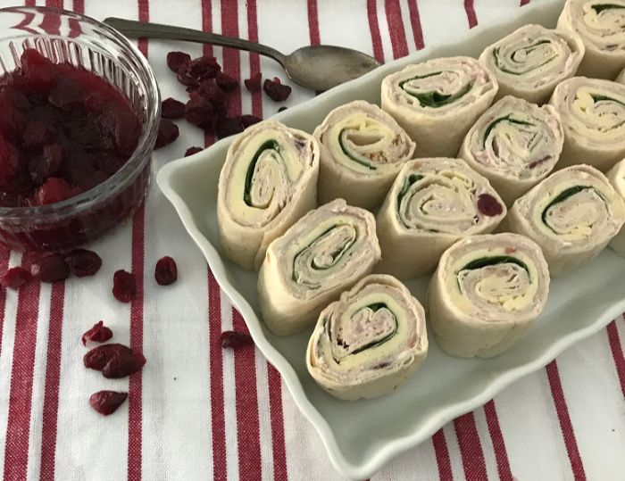 Turkey Cranberry Roll-Ups