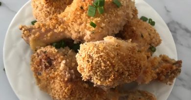 Classic Oven Fried Chicken Legs