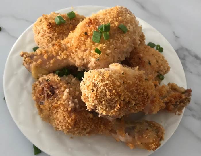Classic Oven-Fried Chicken Legs