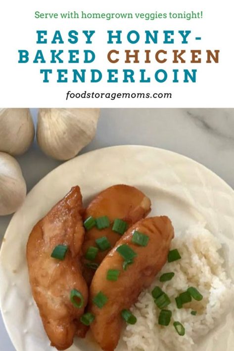 Easy Honey-Baked Chicken Tenderloin