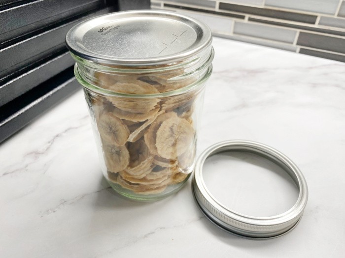 Place lid on the Mason Jar