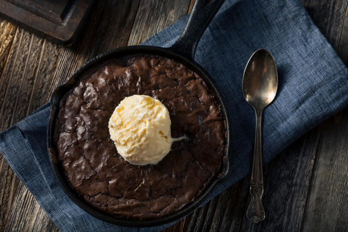 How to Make the Best Skillet Brownies in Cast Iron